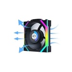 Lian Li UNI FAN REVERSE SL WIRELESS LCD 3x120mm RGB Kablosuz Kasa Fanı Siyah