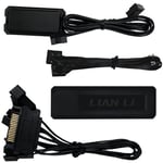 Lian Li UNI FAN REVERSE TL WIRELESS LCD 3x120mm Siyah Kasa Fanı (G99.12RTLLCD1W3B.00)