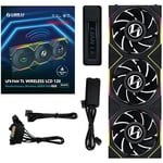 Lian Li UNI FAN REVERSE TL WIRELESS LCD 3x120mm Siyah Kasa Fanı (G99.12RTLLCD1W3B.00)