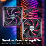 Lian Li UNI FAN SL WIRELESS 1x120mm Siyah Kasa Fanı (G99.12SL1W1B.00)