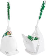 Libman Tasarım Kase Fırçası ve Rafı - Benzersiz Tasarlanmış, Kaliteli Tuvalet Temizleme Seti 2'li Paket