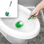 Libman Tasarım Kase Fırçası ve Rafı - Benzersiz Tasarlanmış, Kaliteli Tuvalet Temizleme Seti 2'li Paket