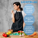 LICHTBLAU Sürgülü çark 630760 00630760 2'li set MUM5 | MUZ5DS, MUZ5VL Veggie Love ve Bosch MUM Seri 2 için uygundur