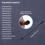 Lichtblau süt hortumu 12004554 Bosch için uygundur, Siemens tam otomatik kahve makineleri Vero Aroma 300, 500, 700, EQ6 serisi 300, 500, 700, 300, 500, 700, ürün paket miktarı: 2
