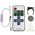 Lighting EVER Le mini 6 A uzaktan kumanda için tek renkli LED şerit, RF dimmer 12 V DC LED Lichtstreifen, kablosuz Controller için tüm kısılabilir 5050 3528 LED şeritler için