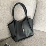 LILY Yavrulu Tote Omuz Çantası Orta Boy, Gold Tokalı Suni Deri Kadın Çantası, Modern Trend Günlük Kullanıma Uygun Tote Çanta, Makyaj Çantalı Tote Çanta, Çıkarılabilir Uzun Askılı