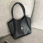LILY Yavrulu Tote Omuz Çantası Orta Boy, Gold Tokalı Suni Deri Kadın Çantası, Modern Trend Günlük Kullanıma Uygun Tote Çanta, Makyaj Çantalı Tote Çanta, Çıkarılabilir Uzun Askılı