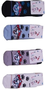 Lilyy Baby & Kids Socks Lilyy 3 Çift Bebek Havlu Soket Çorap Çok Renkli 2-3 Yaş