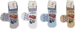 Lilyy Baby & Kids Socks Lilyy Baby & Kids Socks 12 Adet Taban Kaydırmaz Soket Çorap Çok Renkli 5-6 Yaş
