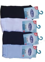 Lilyy Baby & Kids Socks Lilyy Baby & Kids Socks 12 Çift Taban Kaydırmaz Patik Çorap Çok Renkli 5-6 Yaş
