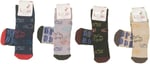 Lilyy Baby & Kids Socks Lilyy Baby & Kids Socks 6 Adet Taban Kaydırmaz Soket Çorap Çok Renkli 5-6 Yaş
