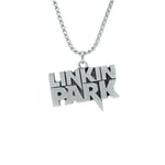 Linkin Park Örme Zincir Kolye - Gümüş Kaplama - Erkek Kadın Kolye - No:1535