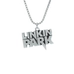 Linkin Park Örme Zincir Kolye - Gümüş Kaplama - Erkek Kadın Kolye - No:1535