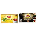 Lipton 100'lü Demlik Poşet Çay Avantaj Paketi, Yellow Label ve Earl Grey