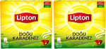 Lipton Doğu Karadeniz Bergamot Aromalı Bardak Süzen Poşet Siyah Çay, 100'lü (2 paketi)