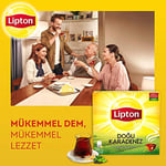 Lipton Doğu Karadeniz Bergamot Aromalı Bardak Süzen Poşet Siyah Çay, 100'lü (2 paketi)
