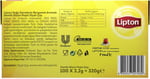 Lipton Doğu Karadeniz Demlik Süzen Poşet Bergamot Aromalı Siyah Çay 100'lü Paket (2 paketi)