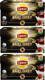 Lipton Earl Grey Demlik Poşet Çay 100Lü 3 Adet