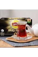 Lipton Earl Grey Poşet Çay Bergamotlu 100lü x 8 Adet