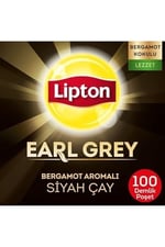 Lipton Earl Grey Poşet Çay Bergamotlu 100lü x 8 Adet