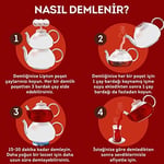 Lipton Extra Dem Demlik Poşet Çay, 100'lü, 320g