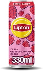 Lipton Ice Tea Ahududu Aromalı Soğuk Çay Kutu 330 Mililitre