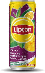 Lipton Ice Tea Mango Aromalı Soğuk Çay 6 x 330 ml