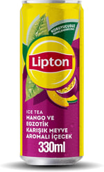 Lipton Ice Tea Mango Ve Egzotik Meyveler İçecek 330 ml 2li paket - Seçenekler: 1 Adet, 2 Adet