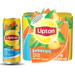 Lipton Ice Tea Şeftali Light Şekersiz Kutu 6x330 ml
