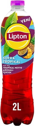 Lipton Ice Tea Tropikal Meyve Aromalı Soğuk Çay, Pet, 2 Litre