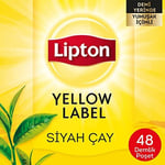 Lipton Yellow Label Demlik Poşet Çay 48'li Paket