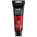 Liquitex akrilik boya, monopigmentli sanatçı pigmentleri, Koyu Kadmiyum Kırmızısı Renk Tonu, Akrilik boya - 118 ml tüp