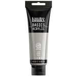 LIQUITEX BASICS AKRILIK BOYA 118ML N:236 SILVER - Seçenekler: 1 stück (1er Pack), Akrilik boya - 118 ml tüp...