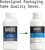 Liquitex Profesyonel Gesso, akrilik boyalar için astar, ışık ve eskimeye dayanıklı astar, kullanıma hazır - beyaz