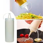Lirazon 2 Adet Sos Şişesi 700 Ml Plastik Yağlık Sirkelik Ketçap Mayonez Sızdırmaz Sosluk Yağdanlık