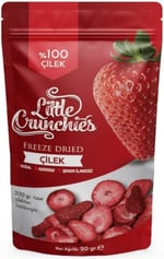 Little Crunchies Freeze Dried Çilek - Dondurularak Kurutulmuş - 20 Gr.