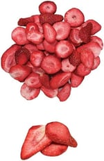 Little Crunchies Freeze Dried Çilek - Dondurularak Kurutulmuş - 20 Gr.