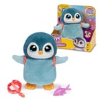 Little Live Pets My Walking Penguin - Waddles, Yumuşak ve Sevimli İnteraktif Oyuncak Penguen, 25+ Ses ve Tepki, Yürür, Dans Eder ve Kanat Çırpar, Pilli (5+ Yaş Çocuklar İçin)