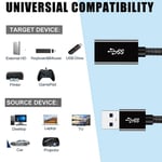 LivX Rope 5Gbps Hızlı Veri Aktarımı USB 3.0 Erkek Dişi Uzatma Kablosu Halat Örgülü (3 Metre) - Seçenekler: 3 Metre, 2 Metre, 5 Metre