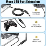 LivX Rope 5Gbps Hızlı Veri Aktarımı USB 3.0 Erkek Dişi Uzatma Kablosu Halat Örgülü (3 Metre) - Seçenekler: 3 Metre, 2 Metre, 5 Metre