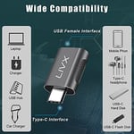 Livx USB3.0 to Type C Çevirici Dönüştürücü OTG Adaptör LVA-OTGCM - Seçenekler: Tek, Çift