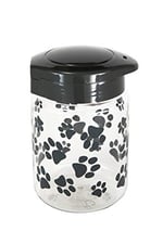 Lixit Köpekler, Kediler, Küçük Hayvanlar ve Kuşlar için Yiyecek ve Ödül Saklama Kavanozları. (1,814 ml, Gri) - Seçenekler: 44oz, 64oz, 128oz