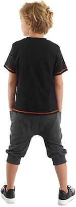 Loading Erkek Çocuk T-shirt Kapri Takım