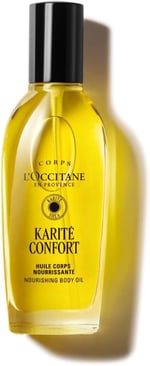 L'Occitane Shea Vücut Bakım Yağı, Shea ve Hint Yağı İçeren Besleyici, 100 ml
