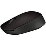 Logitech B170 Optik USB Alıcılı Kablosuz Mouse, Sağ ve Sol Elle Kullanıma Uygun, 12 Ay Pil Ömrü, Siyah