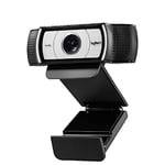 Logitech C930 HD Webcam (1080p ve USB Bağlantısı) Siyah/Gümüş Rengi - Seçenekler: şık, minimalist, modern, 4K web kamerası, profesyonel...