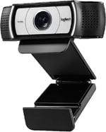 Logitech C930 HD Webcam (1080p ve USB Bağlantısı) Siyah/Gümüş Rengi - Seçenekler: şık, minimalist, modern, 4K web kamerası, profesyonel...