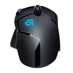 Logitech G G402 Hyperion Fury Kablolu Oyuncu Mouse, 4.000 DPI, Ultra Hızlı 500 IPS İzleme Hızı, 8 Programlanabilir Tuş, 1 ms Bildirim Hızı, Siyah