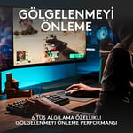 Logitech G G413 SE TKL Kablolu Oyuncu Klavyesi, Dokunsal Mekanik Anahtarlar, Arkadan Aydınlatmalı, Windows, macOS ile Uyumlu, Siyah
