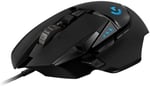 Logitech G G502 HERO Kablolu Oyuncu Mouse, LIGHTSYNC Teknolojisi, 25.600 DPI, 11 Programlanabilir Tuş, 121 gr Ağırlık, Siyah